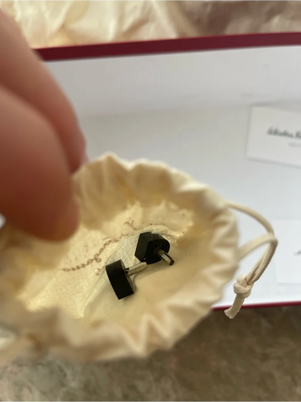 Salvatore Ferragamo Black Bow Heels + Original Box, Dust Bag, & Heel Clips